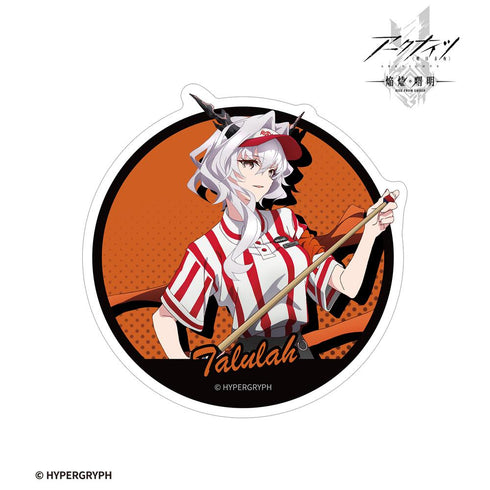 『アークナイツ【焔燼曙明/RISE FROM EMBER】』描き下ろし タルラ アクティビティスタッフver. ダイカットステッカー