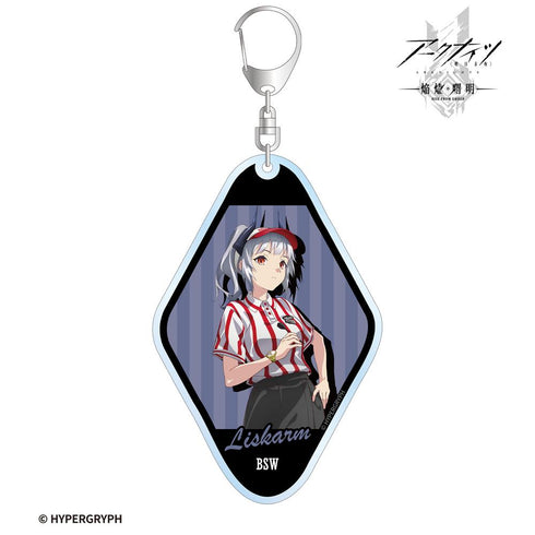 『アークナイツ【焔燼曙明/RISE FROM EMBER】』描き下ろし リスカム アクティビティスタッフver. BIGアクリルキーホルダー