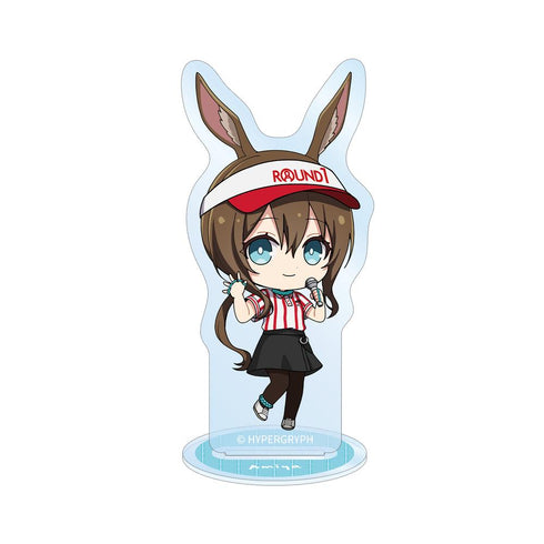 『アークナイツ【焔燼曙明/RISE FROM EMBER】』アーミヤ ちびキャラ アクティビティスタッフver. アクリルスタンド