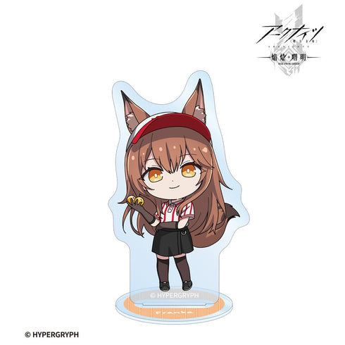 『アークナイツ【焔燼曙明/RISE FROM EMBER】』フランカ ちびキャラ アクティビティスタッフver. アクリルスタンド