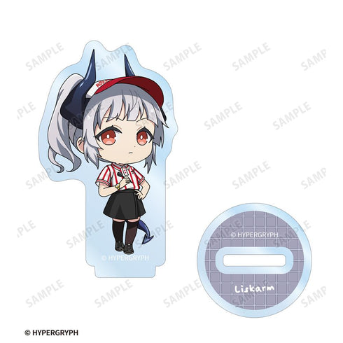 『アークナイツ【焔燼曙明/RISE FROM EMBER】』リスカム ちびキャラ アクティビティスタッフver. アクリルスタンド