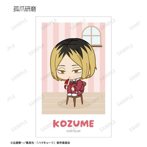 『ハイキュー!!』トレーディング ちびキャラ モーニングver. ビジュアルカード(単位/BOX)