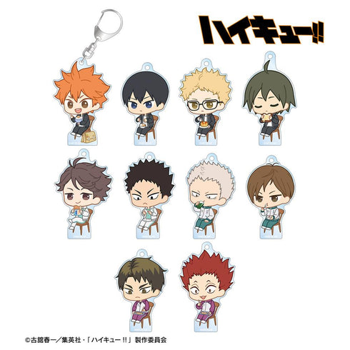 『ハイキュー!!』トレーディング ちびキャラ モーニングver. アクリルキーホルダー ver.A(単位/BOX)