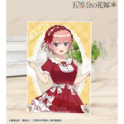 『五等分の花嫁*』描き下ろし 中野一花 ショートケーキイメージコーデver. A5アクリルパネル