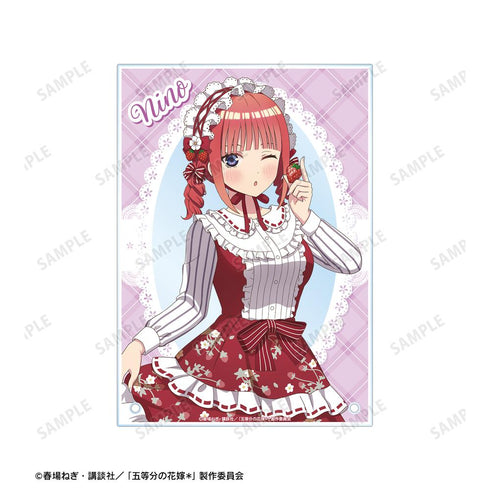 『五等分の花嫁*』描き下ろし 中野二乃 ショートケーキイメージコーデver. A5アクリルパネル