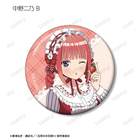 『五等分の花嫁*』描き下ろし ショートケーキイメージコーデver. トレーディング缶バッジ(単位/BOX)