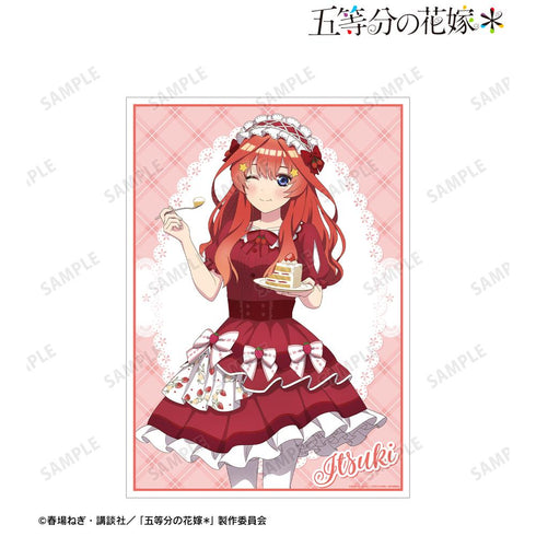 『五等分の花嫁*』描き下ろし 中野五月 ショートケーキイメージコーデver. A3マット加工ポスター