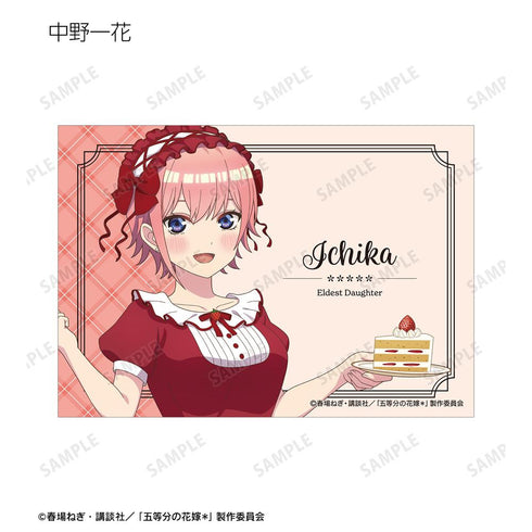 『五等分の花嫁*』描き下ろし ショートケーキイメージコーデver. ブロマイド5枚セット