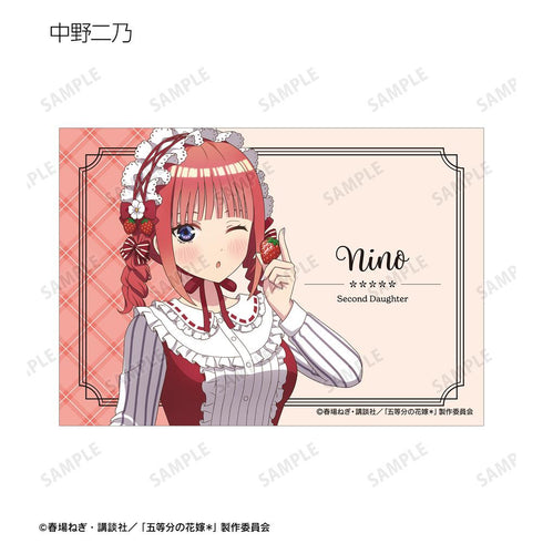 『五等分の花嫁*』描き下ろし ショートケーキイメージコーデver. ブロマイド5枚セット