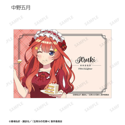 『五等分の花嫁*』描き下ろし ショートケーキイメージコーデver. ブロマイド5枚セット
