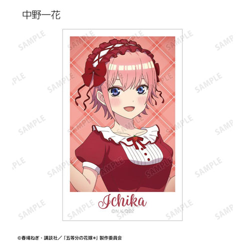 『五等分の花嫁*』描き下ろし ショートケーキイメージコーデver. インスタントカメラ風イラストカード5枚セット