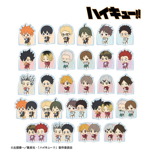 『ハイキュー!!』トレーディング ちびキャラ モーニングver. ダイカットステッカー(単位/BOX)