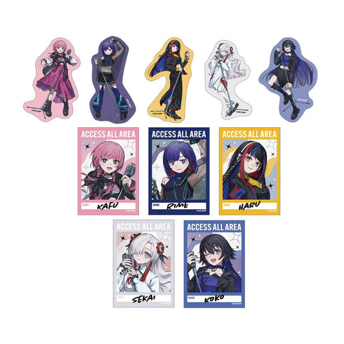 『神椿市建設中。』カジュアルロックver. トレーディングダイカットステッカー(単位/BOX)