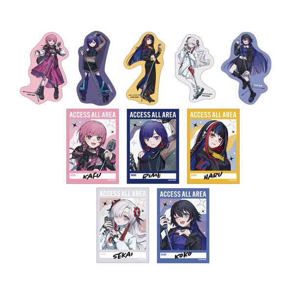 『神椿市建設中。』カジュアルロックver. トレーディングダイカットステッカー(単位/BOX)