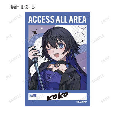 『神椿市建設中。』カジュアルロックver. トレーディングダイカットステッカー(単位/BOX)