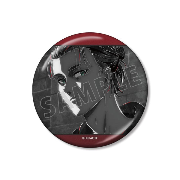 『進撃の巨人』エレン Ani-Art BLACK LABEL 第2弾 75mmメタリック缶バッジ