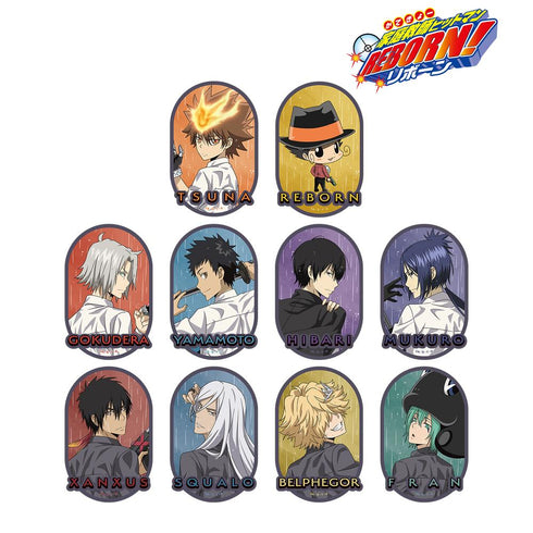 『家庭教師ヒットマンREBORN!』描き下ろし 戦う背中×雨ver. トレーディングダイカットステッカー(単位/BOX)