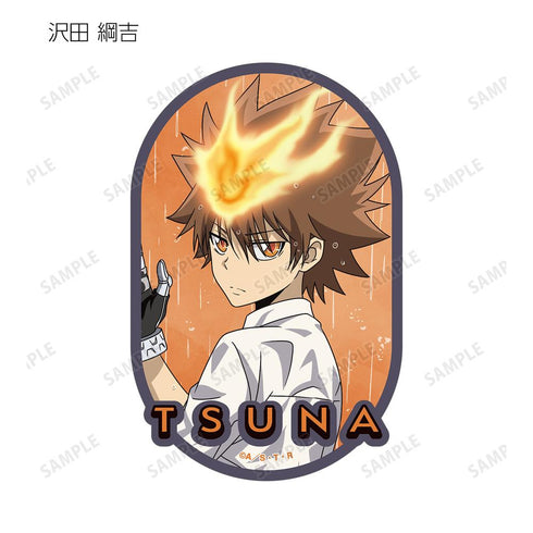 『家庭教師ヒットマンREBORN!』描き下ろし 戦う背中×雨ver. トレーディングダイカットステッカー(単位/BOX)