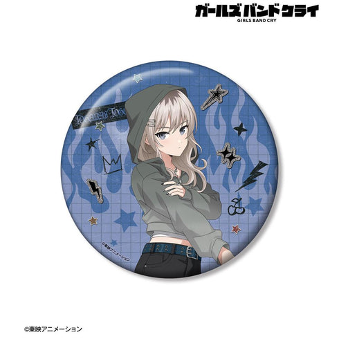 『ガールズバンドクライ』描き下ろし 河原木 桃香 Y2Kファッションver. 100mm缶バッジ