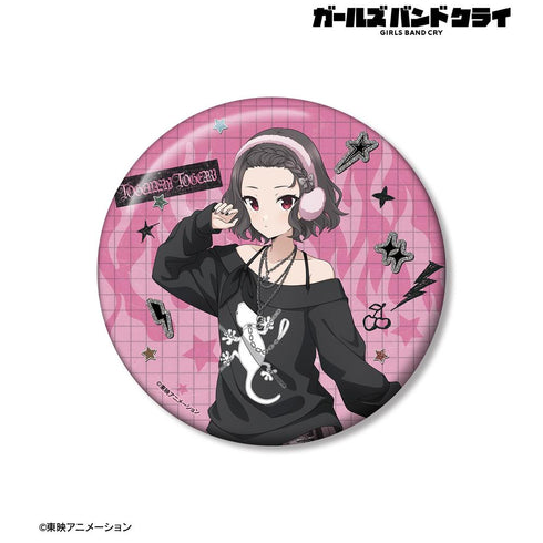 『ガールズバンドクライ』描き下ろし 海老塚 智 Y2Kファッションver. 100mm缶バッジ