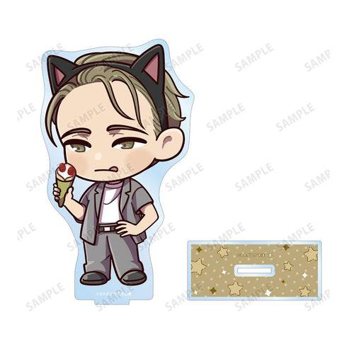 『囀る鳥は羽ばたかない』矢代 ちびキャラ テーマパークver. BIGアクリルスタンド