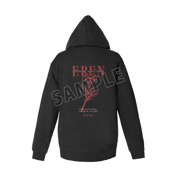 『進撃の巨人』エレン ar-Unity フルジップフーディーユニセックス