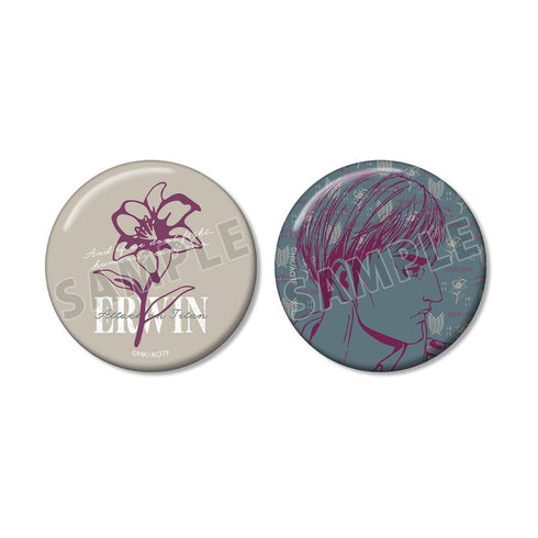 『進撃の巨人』エルヴィン ar-Unity 缶バッジ2個セット