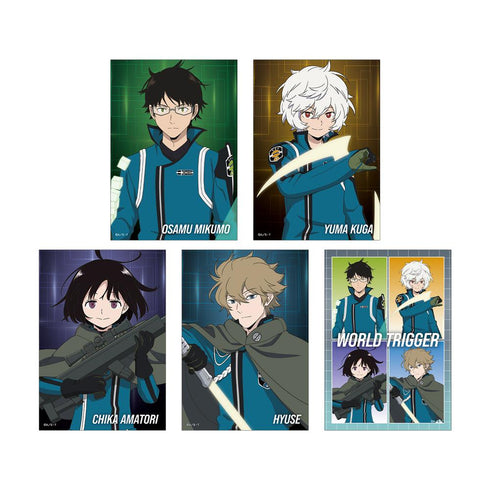 『ワールドトリガー』描き下ろし 戦闘開始ver. ブロマイド5枚セット