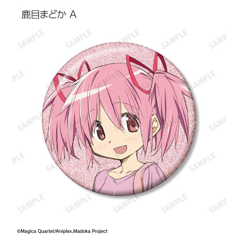 『魔法少女まどか☆マギカ』rockin'starコラボ 描き下ろし トレーディンググリッター缶バッジ(単位/BOX)