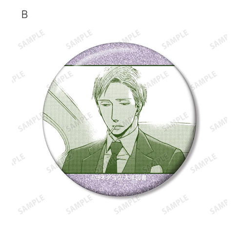 『囀る鳥は羽ばたかない』トレーディング原作コマグリッター缶バッジ(単位/BOX)