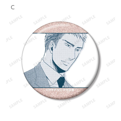 『囀る鳥は羽ばたかない』トレーディング原作コマグリッター缶バッジ(単位/BOX)