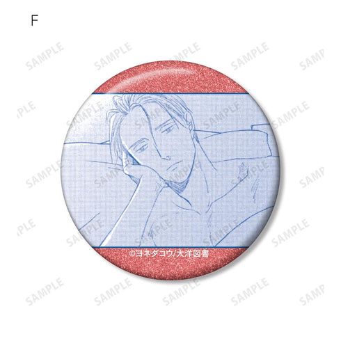 『囀る鳥は羽ばたかない』トレーディング原作コマグリッター缶バッジ(単位/BOX)