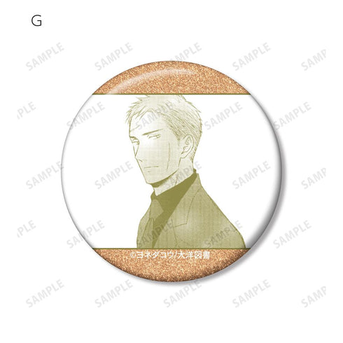 『囀る鳥は羽ばたかない』トレーディング原作コマグリッター缶バッジ(単位/BOX)