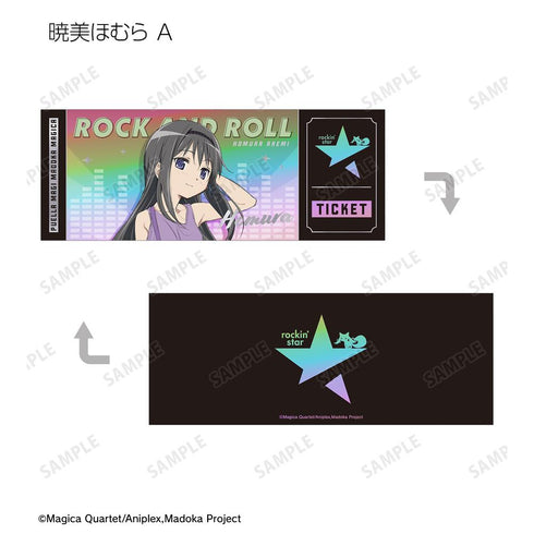 『魔法少女まどか☆マギカ』rockin'starコラボ 描き下ろし トレーディングホログラムチケット風カード(単位/BOX)