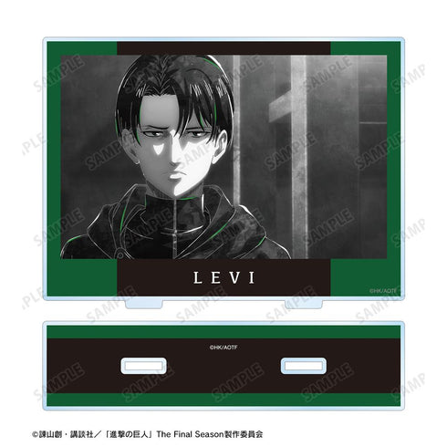 『進撃の巨人』リヴァイ Ani-Art BLACK LABEL 第2弾 BIGアクリルスタンド