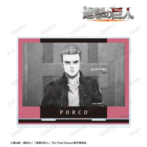 『進撃の巨人』ポルコ Ani-Art BLACK LABEL 第2弾 BIGアクリルスタンド