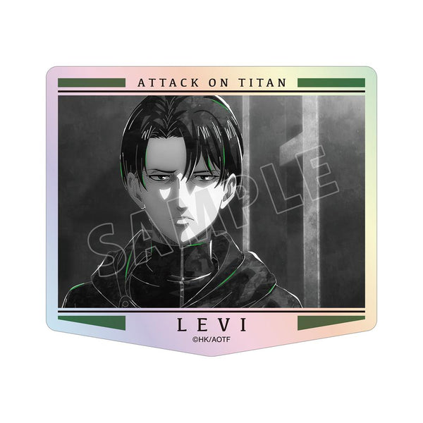 『進撃の巨人』リヴァイ Ani-Art BLACK LABEL 第2弾 オーロラダイカットステッカー