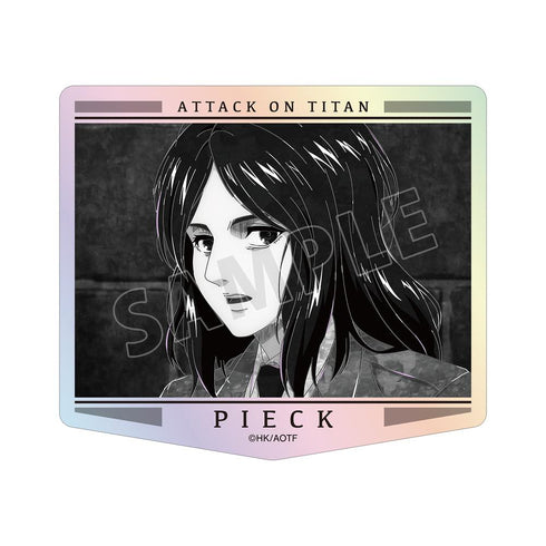 《進擊的巨人》巔峰之作 Ani-Art BLACK LABEL 第二彈 極光模切貼紙