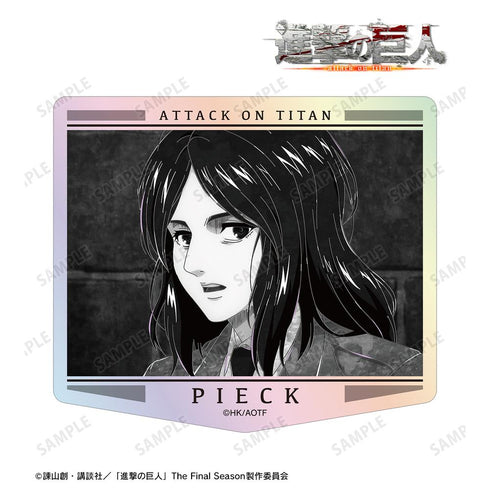 《進擊的巨人》巔峰之作 Ani-Art BLACK LABEL 第二彈 極光模切貼紙