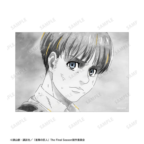 『進撃の巨人』アルミン Ani-Art BLACK LABEL 第2弾 ブロマイド2枚セット