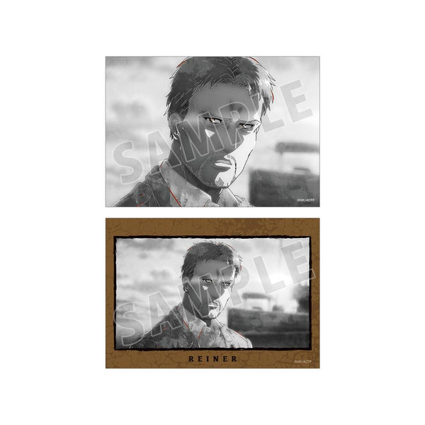 『進撃の巨人』ライナー Ani-Art BLACK LABEL 第2弾 ブロマイド2枚セット