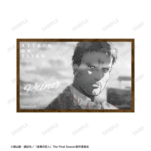 『進撃の巨人』ライナー Ani-Art BLACK LABEL 第2弾 イラストカード2枚セット