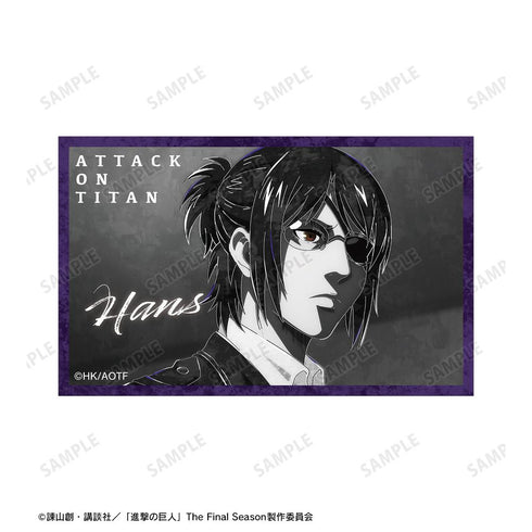 『進撃の巨人』ハンジ Ani-Art BLACK LABEL 第2弾 イラストカード2枚セット