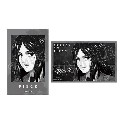 『進撃の巨人』ピーク Ani-Art BLACK LABEL 第2弾 イラストカード2枚セット