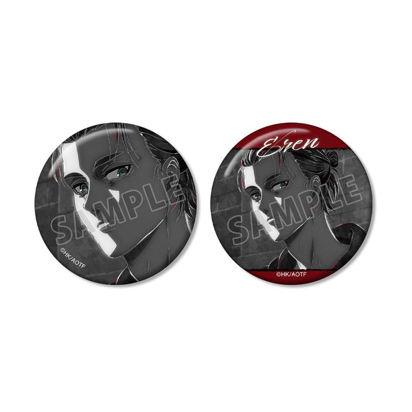 『進撃の巨人』エレン Ani-Art BLACK LABEL 第2弾 缶バッジ2個セット