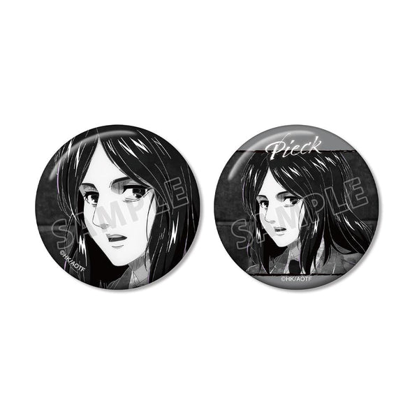 『進撃の巨人』ピーク Ani-Art BLACK LABEL 第2弾 缶バッジ2個セット