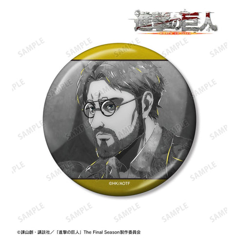 『進撃の巨人』ジーク Ani-Art BLACK LABEL 第2弾 75mmメタリック缶バッジ