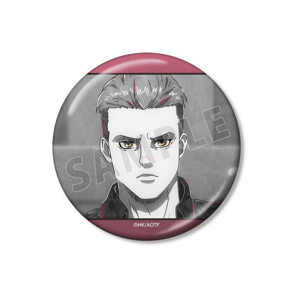 『進撃の巨人』ポルコ Ani-Art BLACK LABEL 第2弾 75mmメタリック缶バッジ