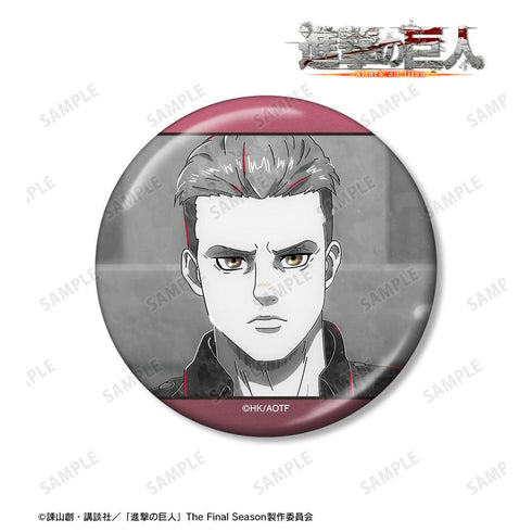 『進撃の巨人』ポルコ Ani-Art BLACK LABEL 第2弾 75mmメタリック缶バッジ