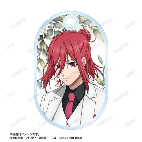 『ブルーロック』描き下ろし 千切 豹馬 スーツモデルver. 第2弾 2連ワイヤーアクリルキーホルダー